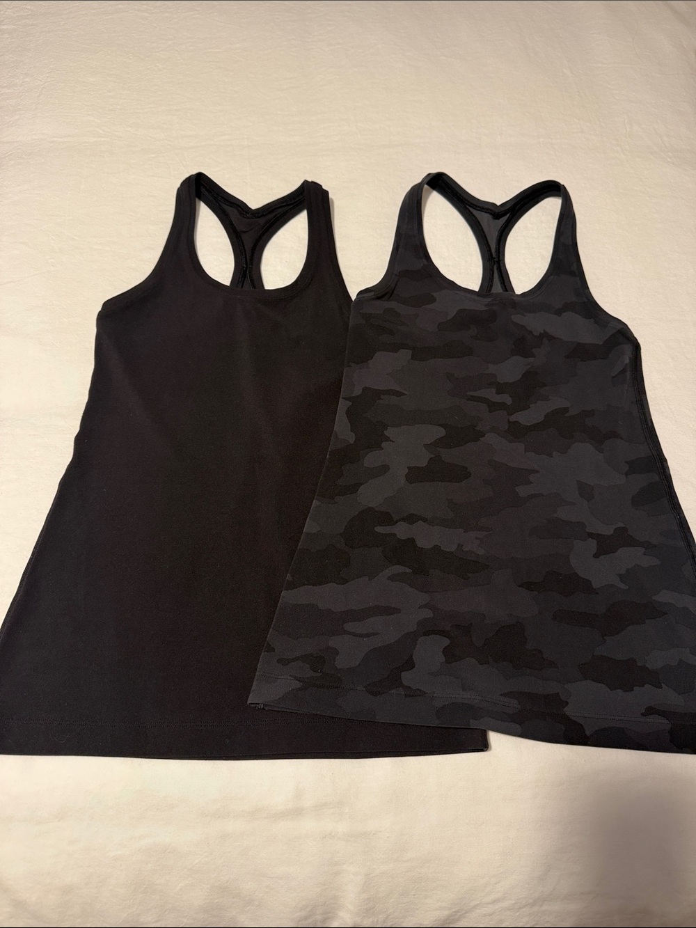 LULULEMON Cool Racerback Tanks Size 2 (lot of 2)